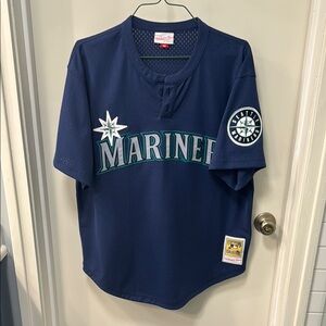 Ken Griffey Jr Mariners Authentic BP Jersey